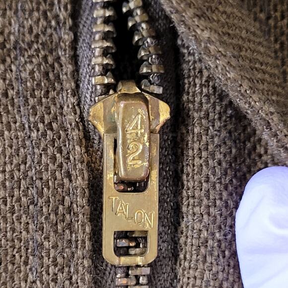 Vintage 70s LEVIS Sta-Prest Wide Leg Pants 36x28 USA Polyester Talon Zipper - Picture 3 of 16